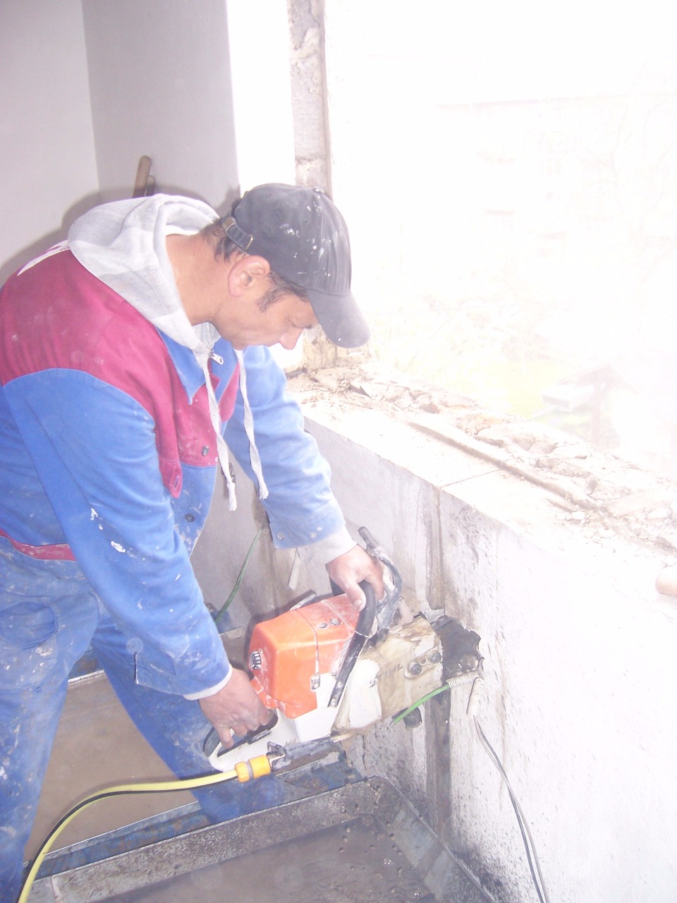 rezanie betónu diamantovou pilou Stihl